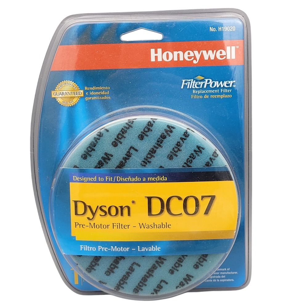 Dysonโ DC07 Washable Pre-Motor Replacement Filter Honeywell FilterPower H19020